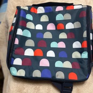 Bundle of Thirty-One Hanging Travel Case and Travel Case in Gumdrop Spots